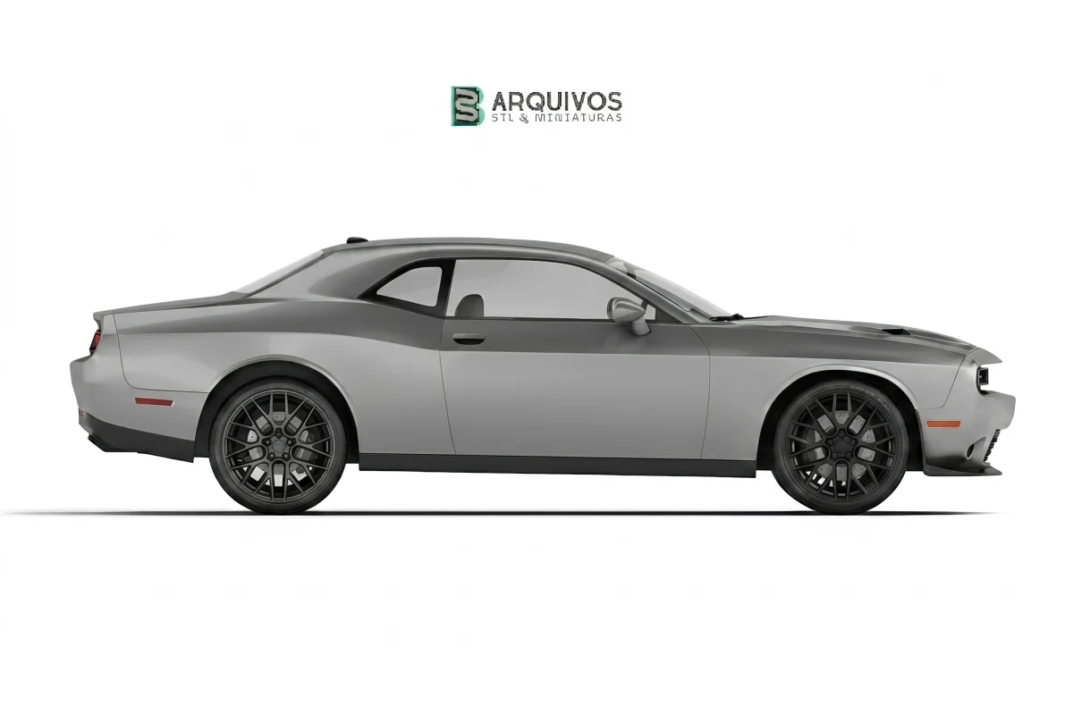Modelo 3D STL - Dodge Challenger SXT 2015 — foto 6